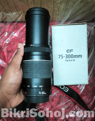 Canon EF 75-300mm f/4-5.6 III